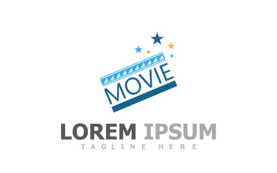 Film Strip Film Video Logo V24