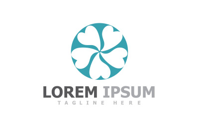 Flower Design Elements Logo V12