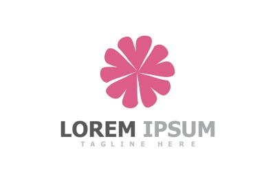Flower Design Elements Logo V2
