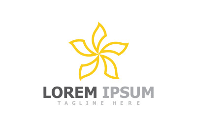 Flower Design Elements Logo V9