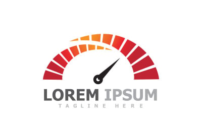 Speed Faster Racing Logo V1