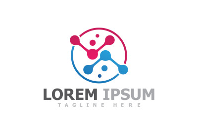 Molecola Logo Template Vector V33