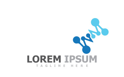 Molecola Logo Template Vector V37