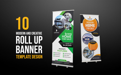 Creative Real Estate Roll up banner mall