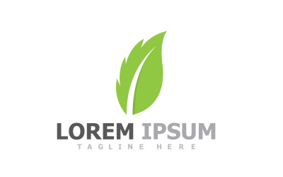 Leaf Green Tree Nature Logo Template V15