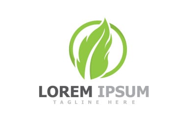 Leaf Green Tree Nature Logo Template V5