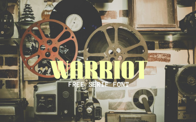 Warriot Old Vintage Retro Serif Font