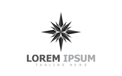 Compass Navigation Logo Template V18