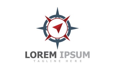 Compass Navigation Logo Template V2