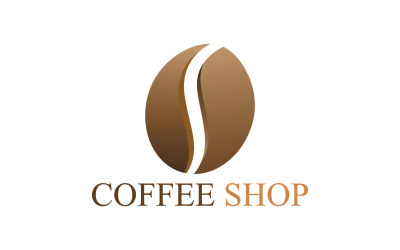 咖啡店标志模板V21