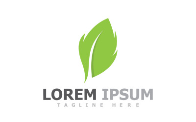 Leaf Green Tree Nature Logo Template V27