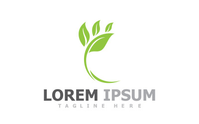 Leaf Green Tree Nature Logo Template V29
