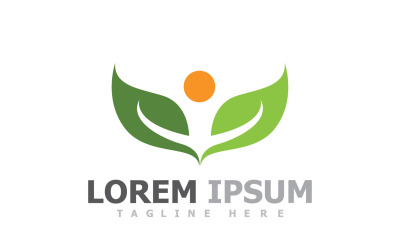 Leaf Green Tree Nature Logo Template V34