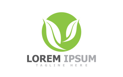 Leaf Green Tree Nature Logo Template V37