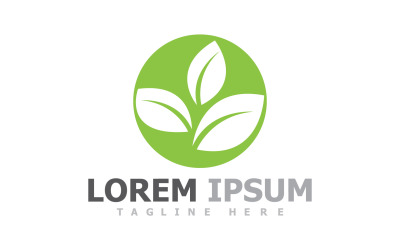 Leaf Green Tree Nature Logo Template V38
