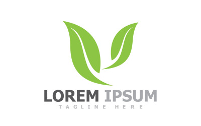 Leaf Green Tree Nature Logo Template V41