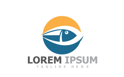 Fish Animal Template Logo V19