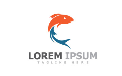 Fish Animal Template Logo V7