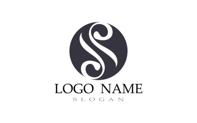 S Letter Business Logo Template V15