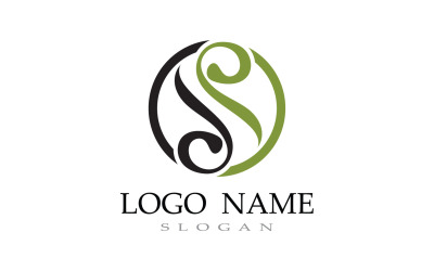 S Letter Business Logo Template V17