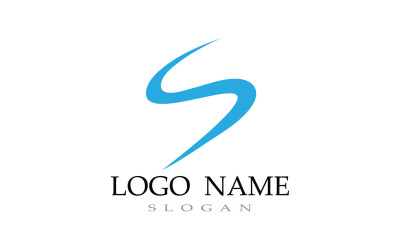 S Letter Business Logo Template V7