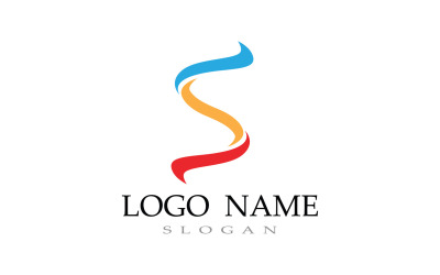 S Letter Business Logo Template V8