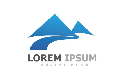 Mountain Landscape Nature Logo Template V4