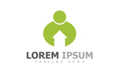 Plantilla de logotipo de casa y construcción V5