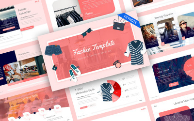 Fashee Fashion Keynote Шаблон