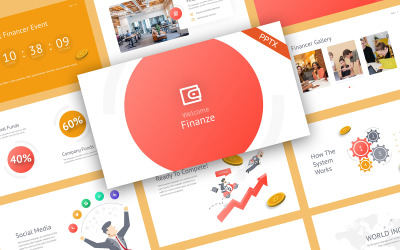 Finanze Finance Professional PowerPoint Template