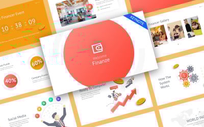 Шаблон основного доклада Finanze Finance Professional