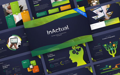 Багатоцільовий шаблон InActual Keynote