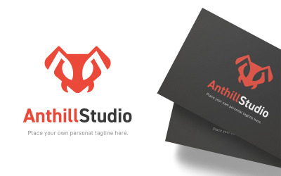 Brand Myra Insekt Logotyp Mall