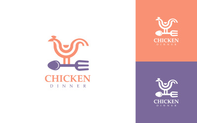 Étterem Ingyenes Logo Tervezési Koncepció Vektor