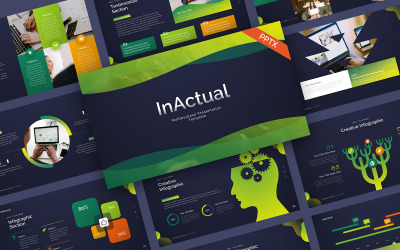 InActual Multipurpose PowerPoint šablona