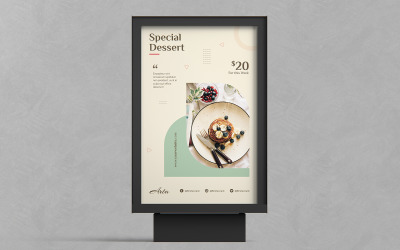 Modelos PSD de Cartaz de Comida