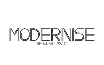 Modernisera Modern Sans Serif Font