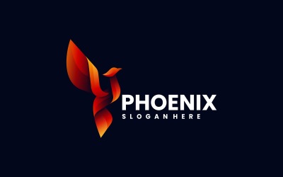 Phoenix Firebird Gradient Logo