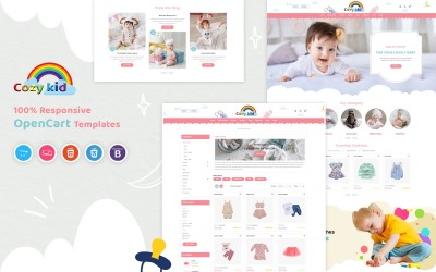 Cozykid - Modèle OpenCart réactif