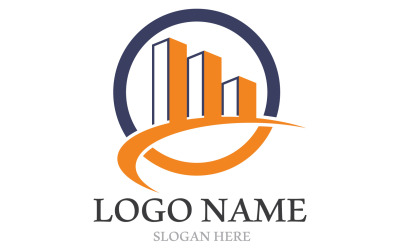 Building Home City Tower Logo V3