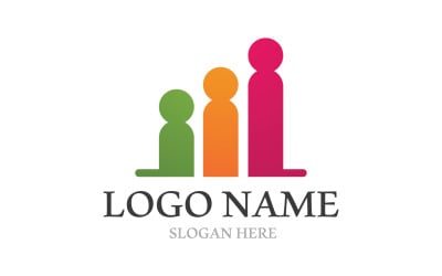 Istruzione Persone Success Logo Vector V4