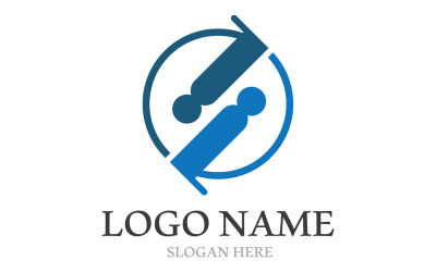 Istruzione persone successo Logo Vector V5