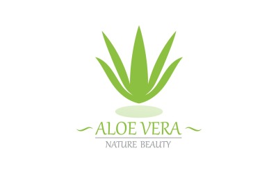 Modello Natura Logo Aloe Vera V3