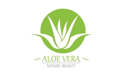 Aloe Vera Logo Nature Template V13