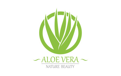 Aloe Vera Logo Nature Template V17
