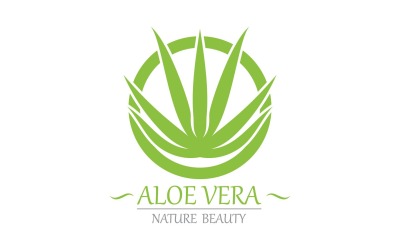 Aloe Vera Logo Nature Template V22