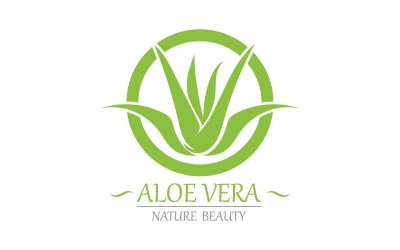 Aloe Vera Logo Nature Template V24