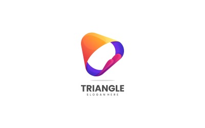 Dreieck-buntes Logo-Design