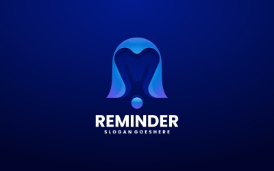 Glocke Logo-Design mit Farbverlauf