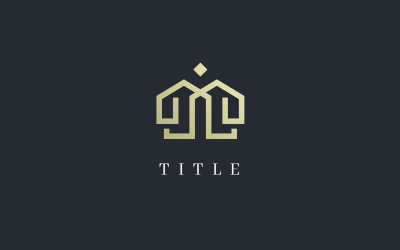 Lüks Elemental Taç Çizgisi Kral Logosu